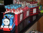 thomas the tank engine train birthday party ideas